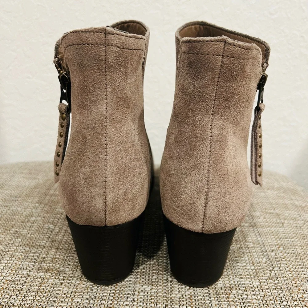 Suede Booties - Picture 4 of 9